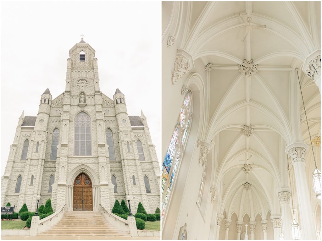 St. Peter Catholic Church Canton, OH + Sable Creek Golf Course Wedding