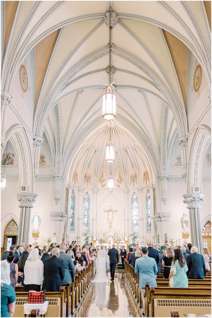 Traditional Latin Mass Wedding at Immaculate Conception in Cleveland ...